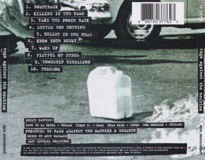 Rage Against The Machine – Rage Against The Machine Music CD