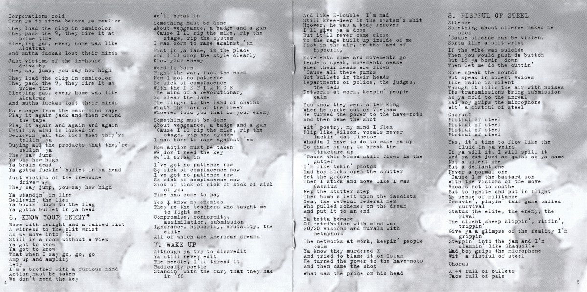 Rage Against The Machine – Rage Against The Machine Music CD