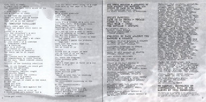 Rage Against The Machine – Rage Against The Machine Music CD