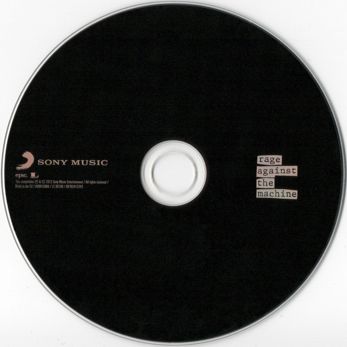 Rage Against The Machine – Rage Against The Machine XX Music CD