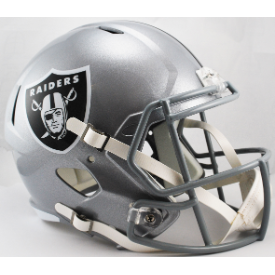Las Vegas Raiders Full Size Speed Replica Football Helmet - NFL