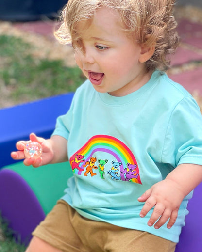 Grateful Dead Rainbow Bears Toddler T Shirt