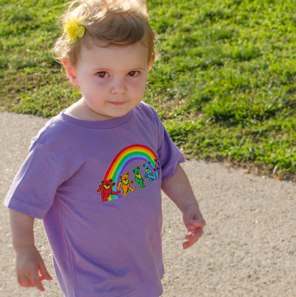 Grateful Dead Rainbow Bears Toddler T Shirt