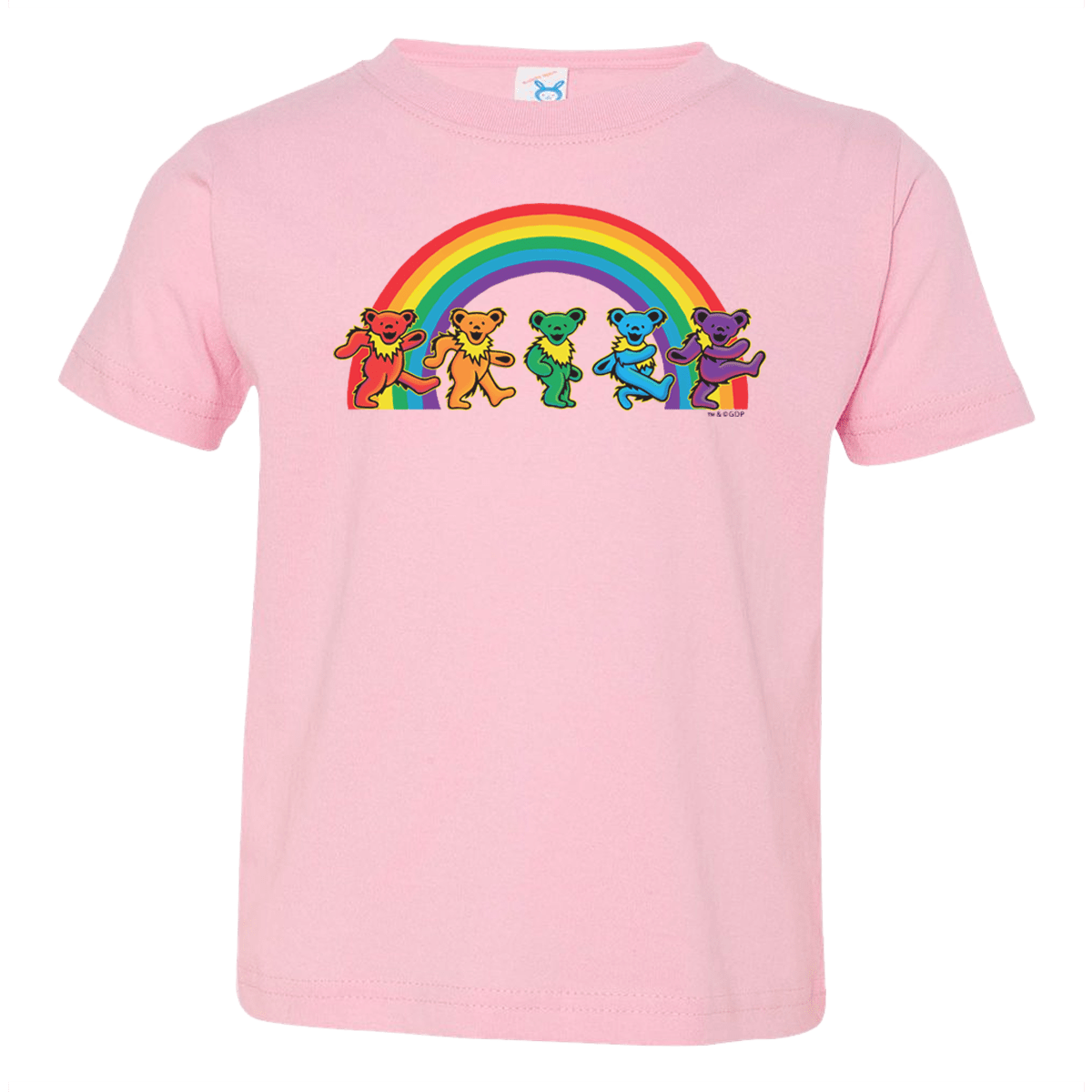 Grateful Dead Rainbow Bears Toddler T Shirt