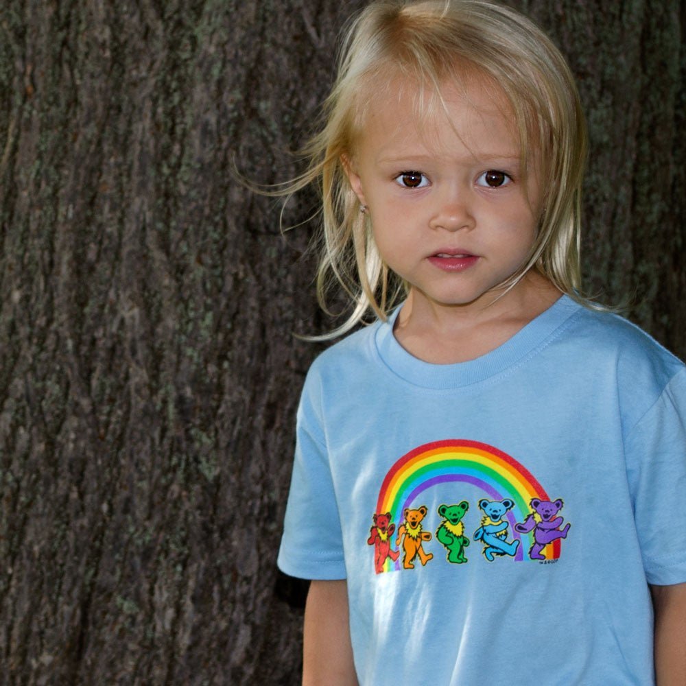 Grateful Dead Rainbow Bears Toddler T Shirt