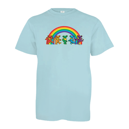 Grateful Dead Rainbow Bears Kids Youth T Shirt