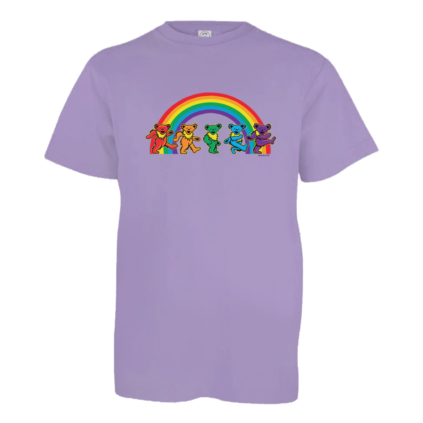 Grateful Dead Rainbow Bears Kids Youth T Shirt