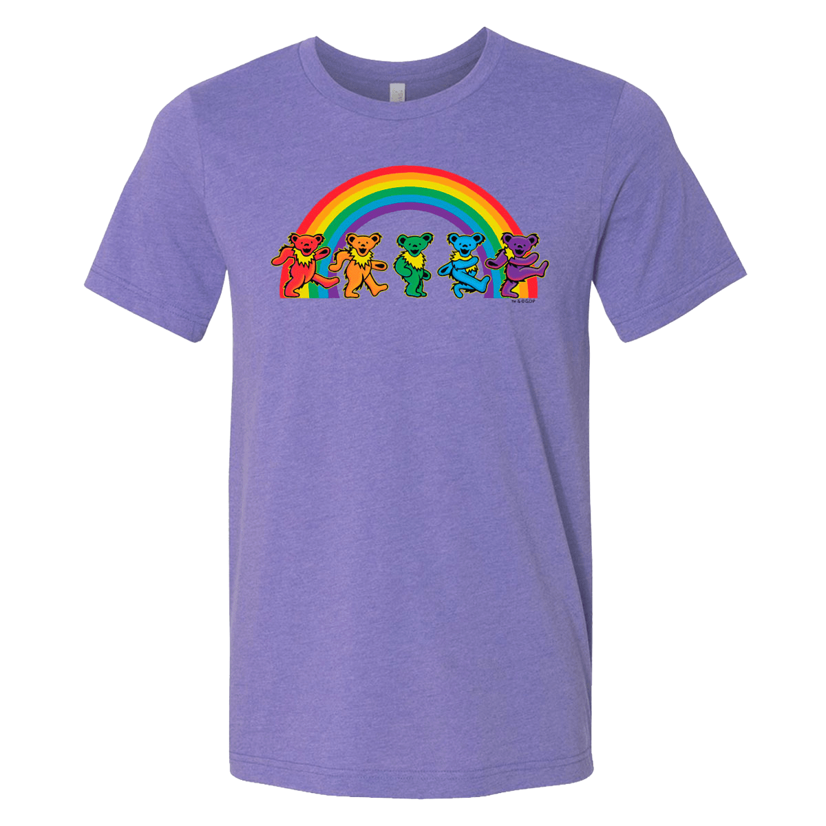 Grateful Dead Rainbow Bears Unisex T Shirt