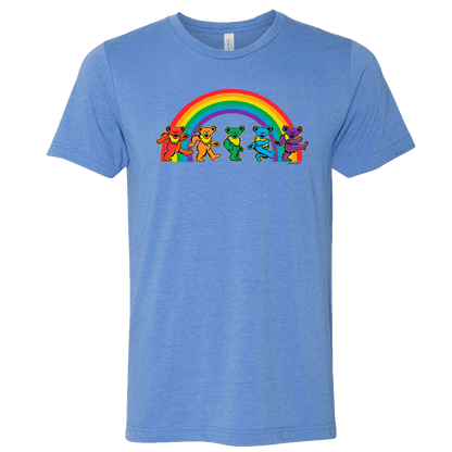 Grateful Dead Rainbow Bears Unisex T Shirt