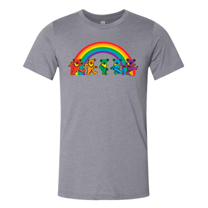 Grateful Dead Rainbow Bears Unisex T Shirt