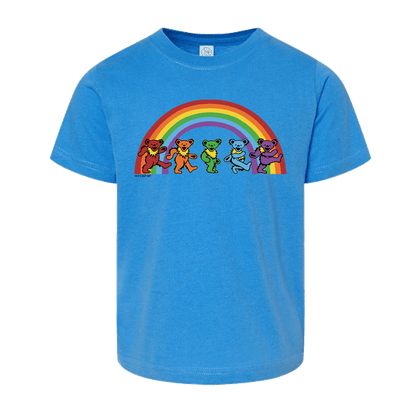 Grateful Dead Rainbow Bears Toddler T Shirt