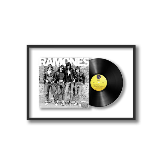 Ramones Framed Vinyl Record