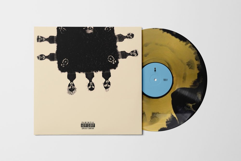 Rapsody – God Gotta Afro & Gold Hoops (Golden Luxe LP Vinyl) Vinyl Record