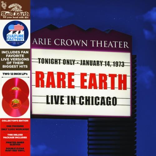 Live in Chicago (Red Translucent Vinyl) (Colored Vinyl, Red, Indie Exclusive) [Vinyl] Vinyl Record