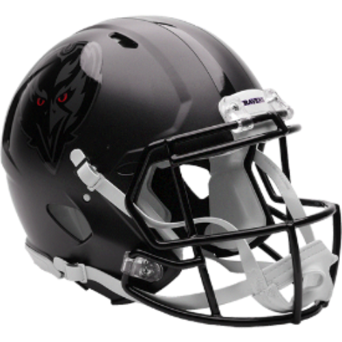 Baltimore Ravens Full Size Authentic Speed Football Helmet 2026 Darkness - NFL