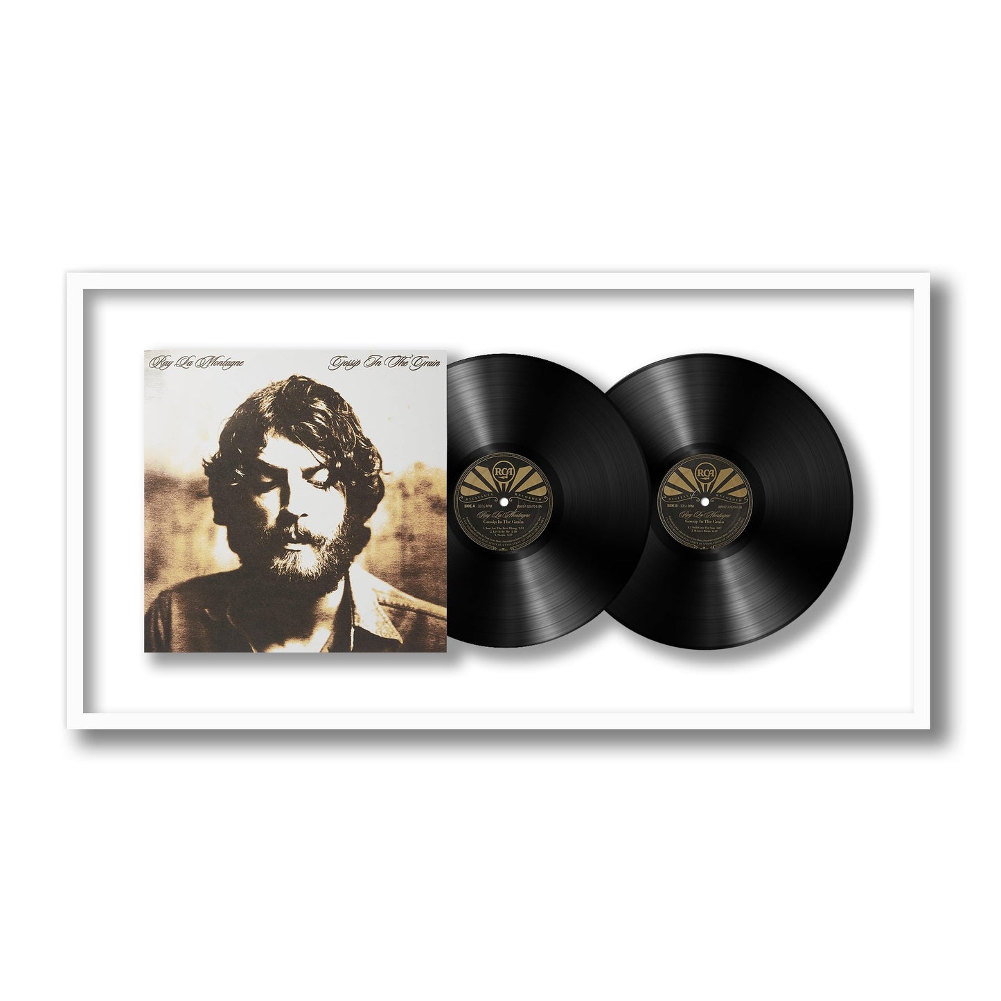 Ray LaMontagne Gossip In The Grain Framed Vinyl Record