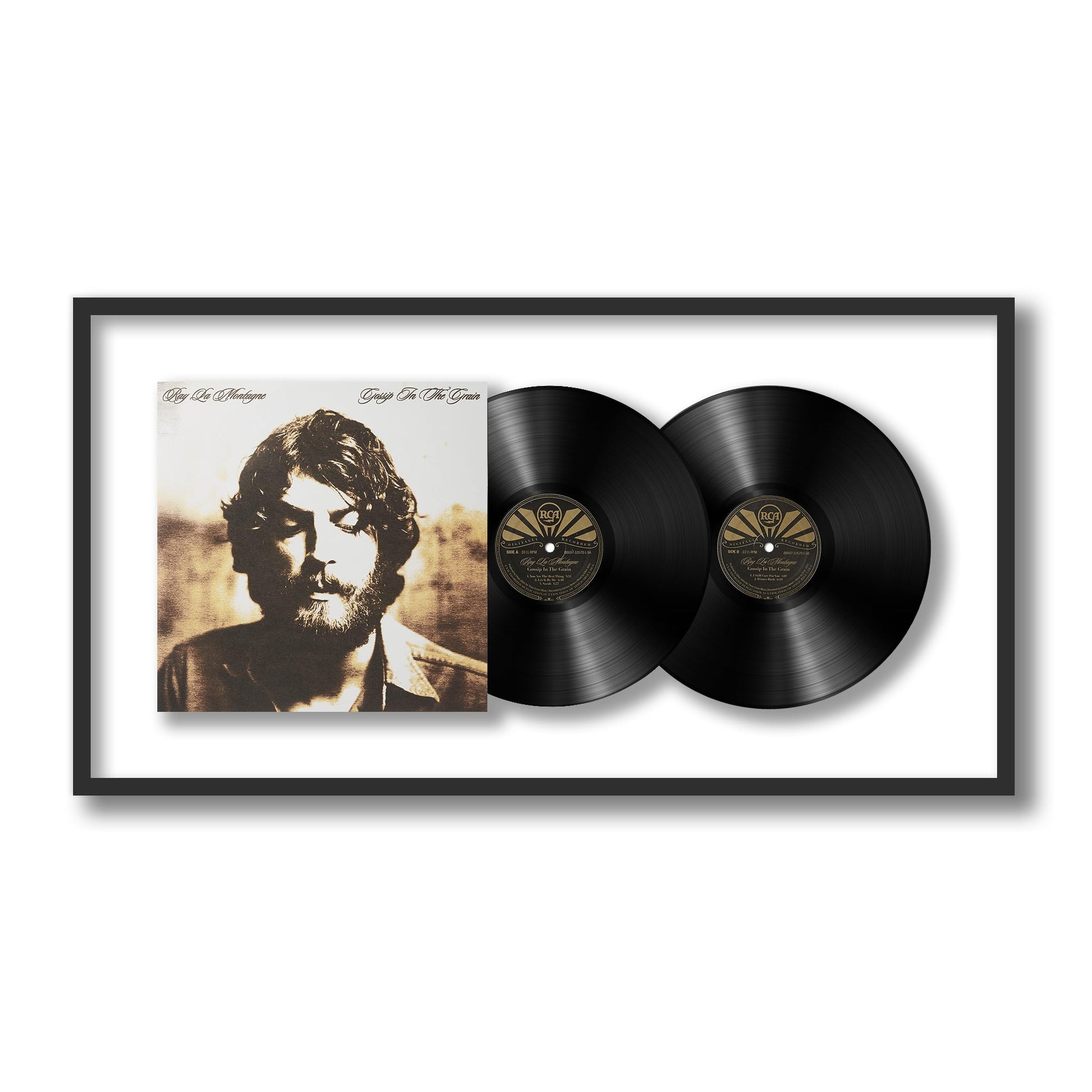 Ray LaMontagne Gossip In The Grain Framed Vinyl Record