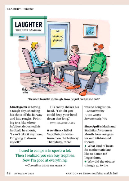 Reader's Digest - Making Friends With AI: Smart Steps & Safeguards, Free Fixes For Broken Stuff, The Science Of Aggravation, The Search For The Missing Skateboarder, Impulse Buying A Home & More!