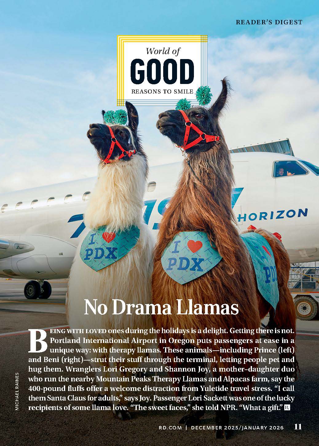 Reader's Digest - Holiday Magic: Highway Tree Decorator, Christmas Miracles, A Stranger Saves Christmas, Surprise Hanukkah Baby, Festive Decor Ideas, Seasonal Wellness Advice, Festive DIYs & More!