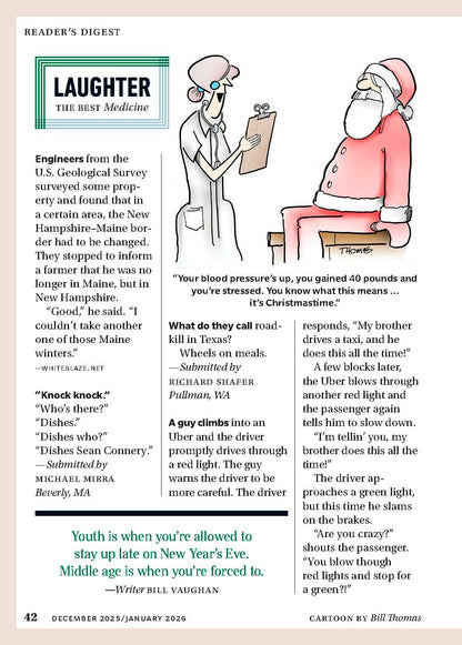 Reader's Digest - Holiday Magic: Highway Tree Decorator, Christmas Miracles, A Stranger Saves Christmas, Surprise Hanukkah Baby, Festive Decor Ideas, Seasonal Wellness Advice, Festive DIYs & More!