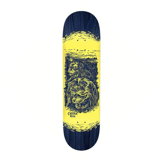 Real Chima Iggy & Ziggy Skateboard Deck - 8.25ƒ??