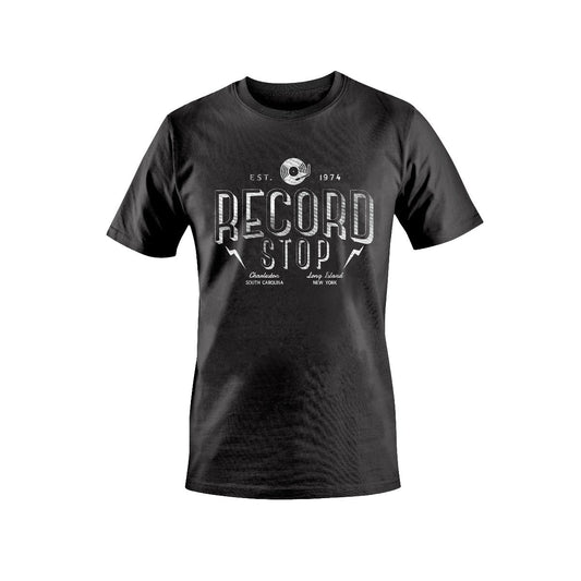 Record Stop CHS Record Stop Vintage Tee-Charcoal-Medium [T-Shirt]