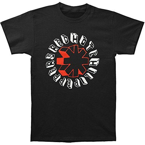 Red Hot Chili Peppers Men'S Rhcp Hand Drawn T-Shirt, Black, Small [T-Shirt] Officially Licensed