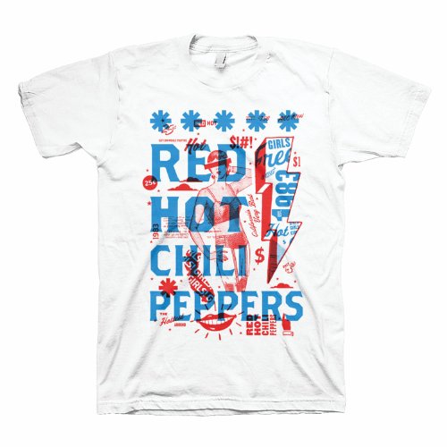 Red Hot Chili Peppers Multiply [T-Shirt] Officially Licensed