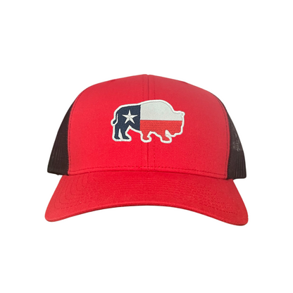 Last Stand / Bison Texas Flag / 050 / MM Hat