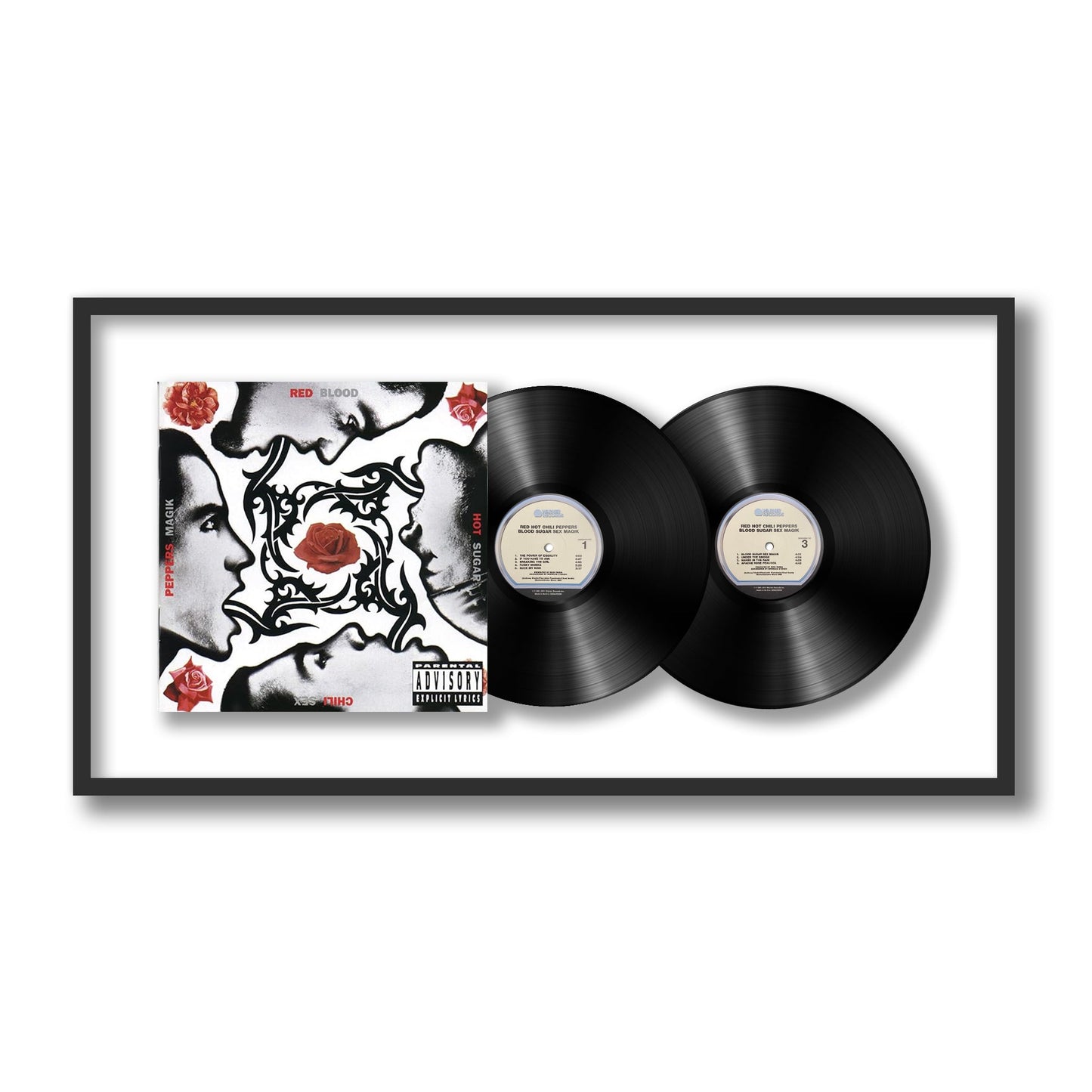 Red Hot Chili Peppers Blood Sugar Sex Magik Framed Vinyl Record