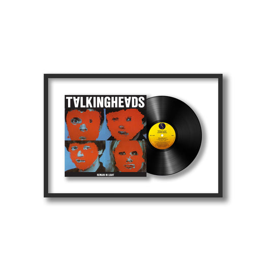 Talking Heads Remain in Light Framed Vinyl Record
