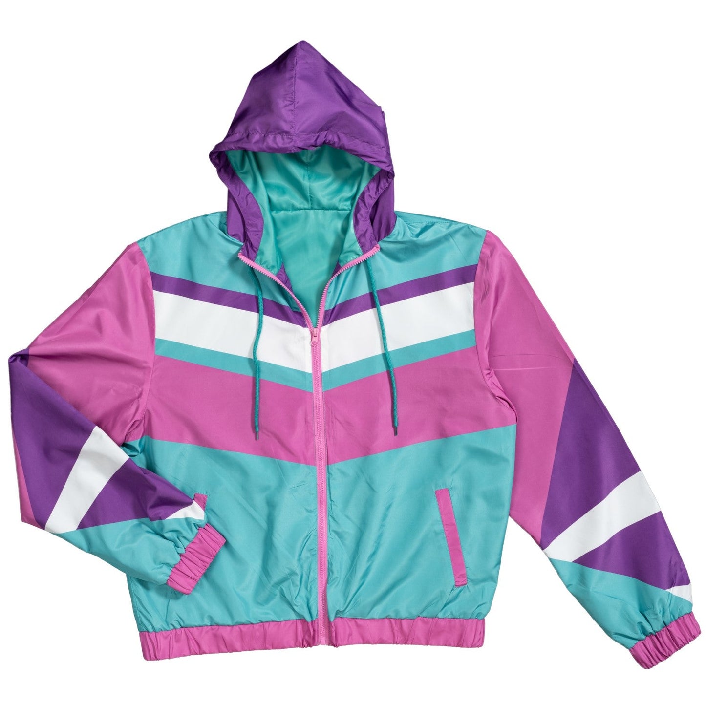 Retro Halloween Cosplay Windbreaker 1980s & 1990s Lightweight Jacket