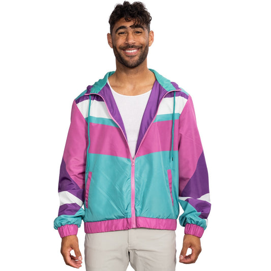 Retro Halloween Cosplay Windbreaker 1980s & 1990s Lightweight Jacket