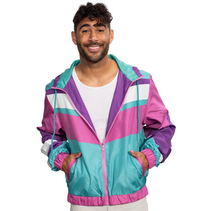 Retro Halloween Cosplay Windbreaker 1980s & 1990s Lightweight Jacket
