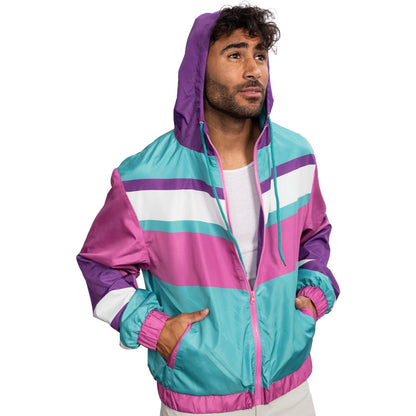 Retro Halloween Cosplay Windbreaker 1980s & 1990s Lightweight Jacket
