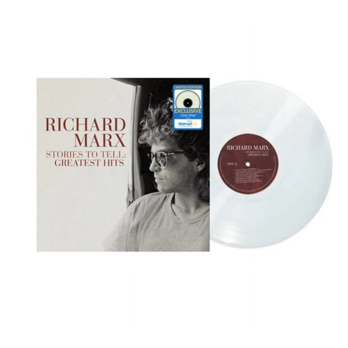 Richard Marx - Stories To Tell: Greatest Hits [Clear] Vinyl Record