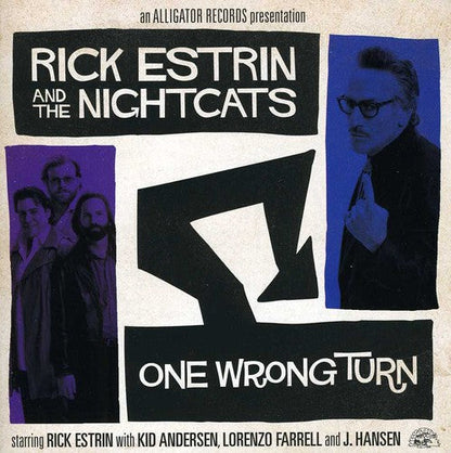 Rick Estrin & The Nightcats – One Wrong Turn Music CD