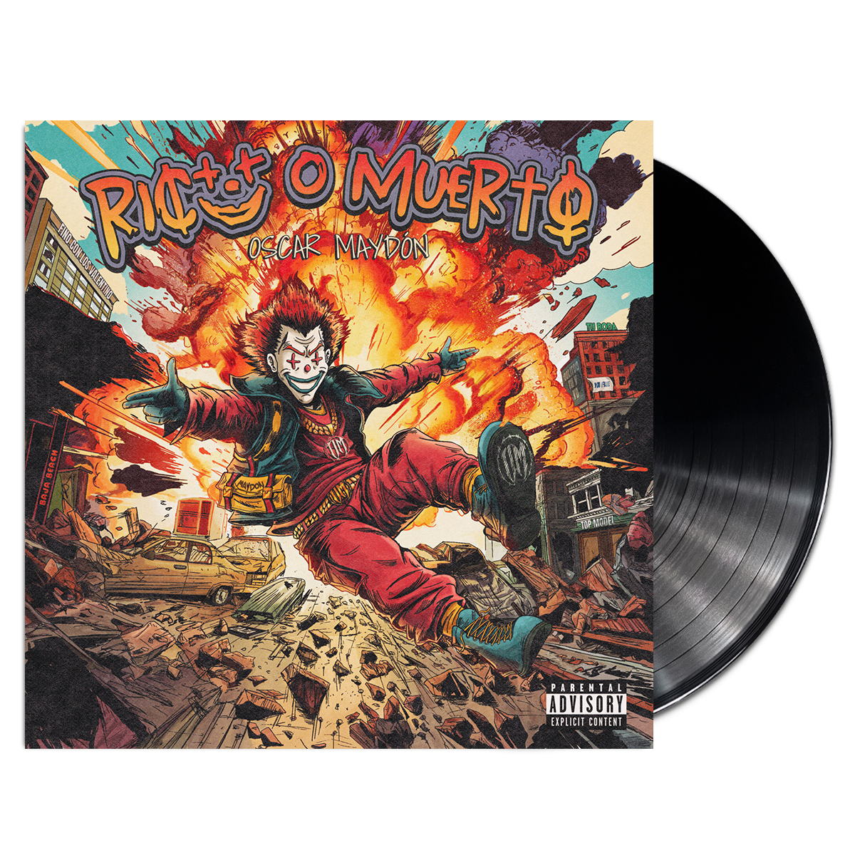 Oscar Maydon Rico o Muerto Vinyl Record