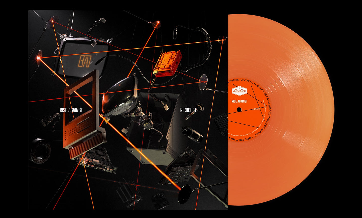 Rise Against - Ricochet [Colored Vinyl] [Clear Vinyl] [Limited Edition] (Org) (Ita) Vinyl Record