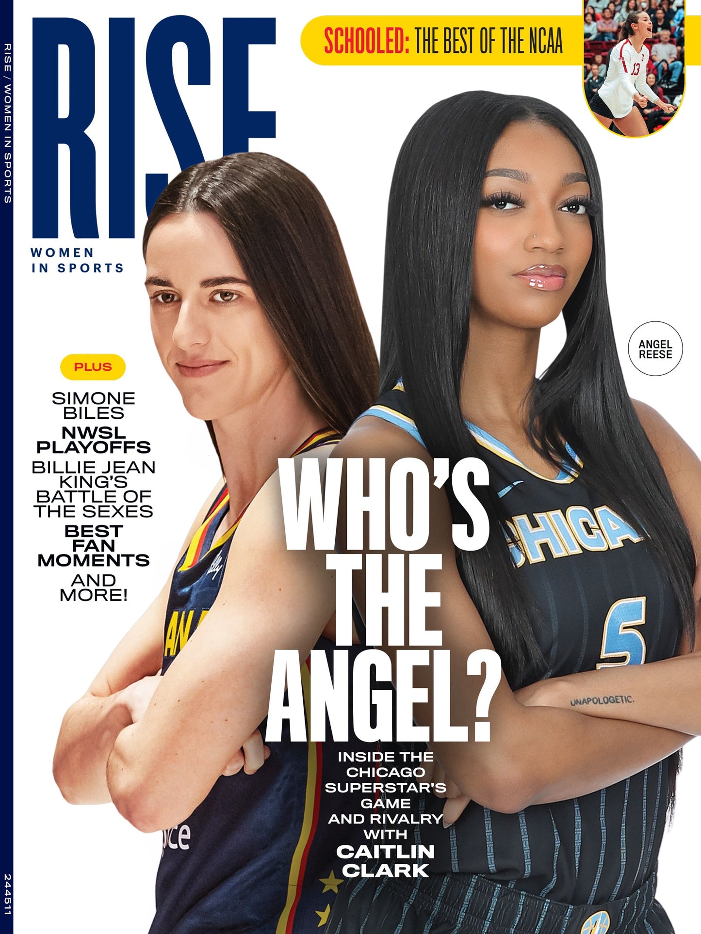 RISE - Women In Sports Issue 2: Chicago Sky Angel Reese Rivalry With Caitlin Clark, Simon Biles, NWSL Playoffs, Billie Jean King Battle Of The Sexes, Women's Fantasy Leagues, Best Fan Moments & More!