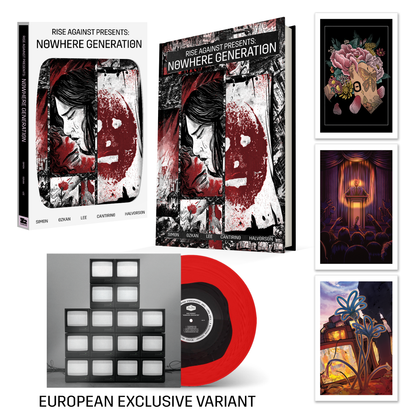 Rise Against Presents: Nowhere Generation Deluxe Bundle Vinyl Record Book