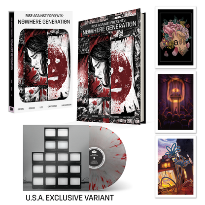 Rise Against Presents: Nowhere Generation Deluxe Bundle Vinyl Record Book