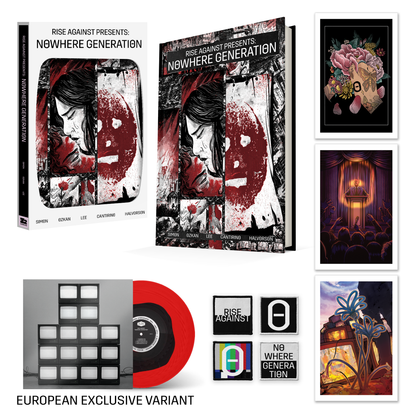 Rise Against Presents: Nowhere Generation Deluxe Bundle Vinyl Record Book
