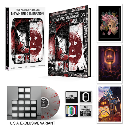 Rise Against Presents: Nowhere Generation Deluxe Bundle Vinyl Record Book