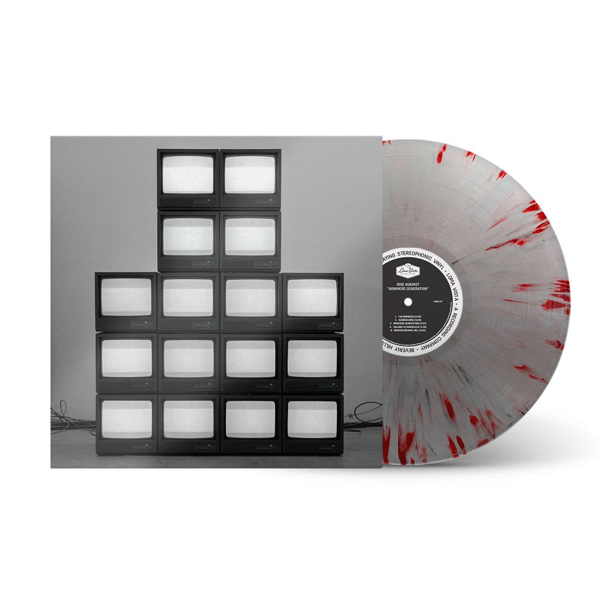 Rise Against Presents: Nowhere Generation Deluxe Bundle Vinyl Record Book