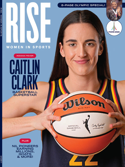 RISE Women In Sports - Caitlin Clark, Olivia Dunne, Coco Gauff, Countdown To Olympics, Women's Soccer, NIL Pioneers Earning Millions, Chloe V. Mitchell, GOATS, Female Empowerment, Title IX, +More!