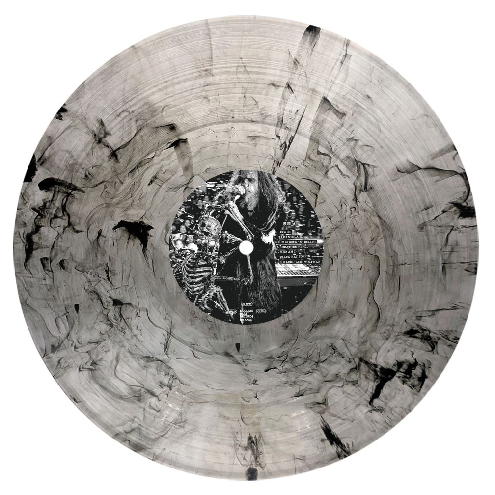 Rob Zombie - The Great Satan [LP] (Exclusive - Limited to 1000, Clear w/ Black Smoke Vinyl) Vinyl Record