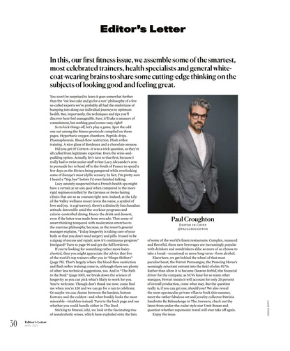 Robb Report - The Fitness Issue April 2023: No Days Off, The Secrets To Living Longer & Healthier, Evil Endurance Races, Europe's Swankiest Villas, Best Nonalcoholic Wines, Exercise Science & More!