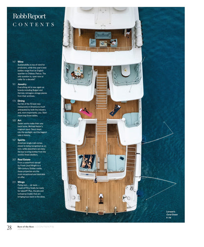 Robb Report - Best Of The Best Issue June & July 2023: Auto Alternative Propulsion, Style Quiet Luxury, Watches Certified Pre-Owned Market, Water Best Vessels On The Ocean, Travel Small To Big & More!