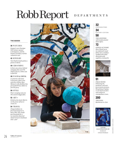 Robb Report - The Watches & Jewelry Issue November 2023: Girard-Perregaux, Building A Future-Proof Collection, Independent Watchmakers, Investment-Worthy Gems, Van Cleef & Arpels, Breguet & More!